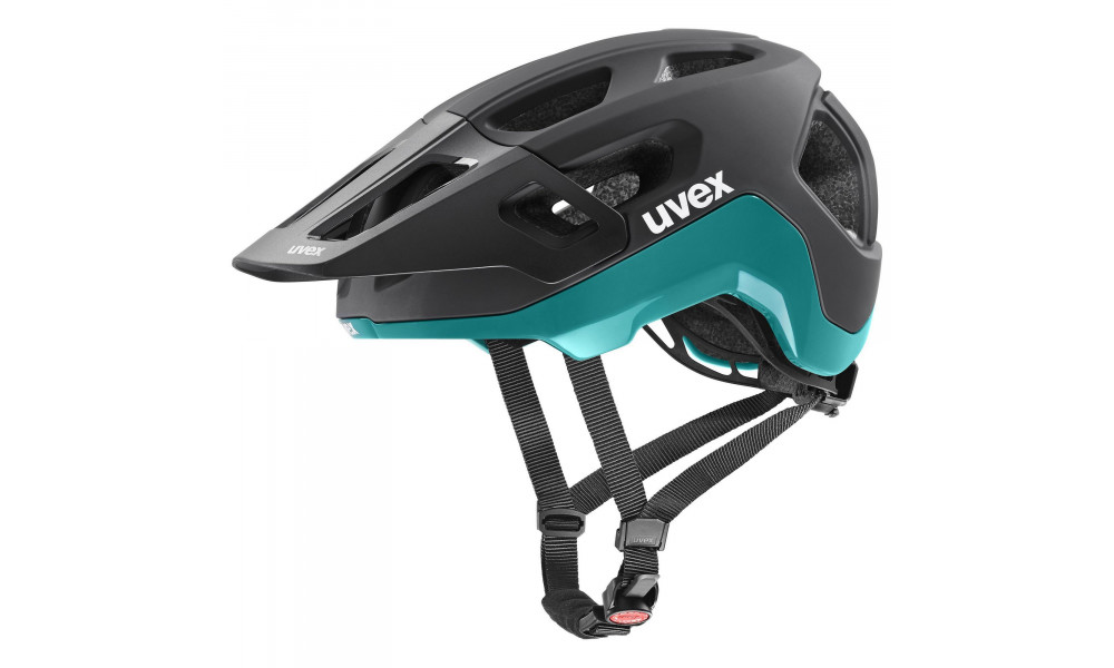 Helmet Uvex react black-teal matt - 1