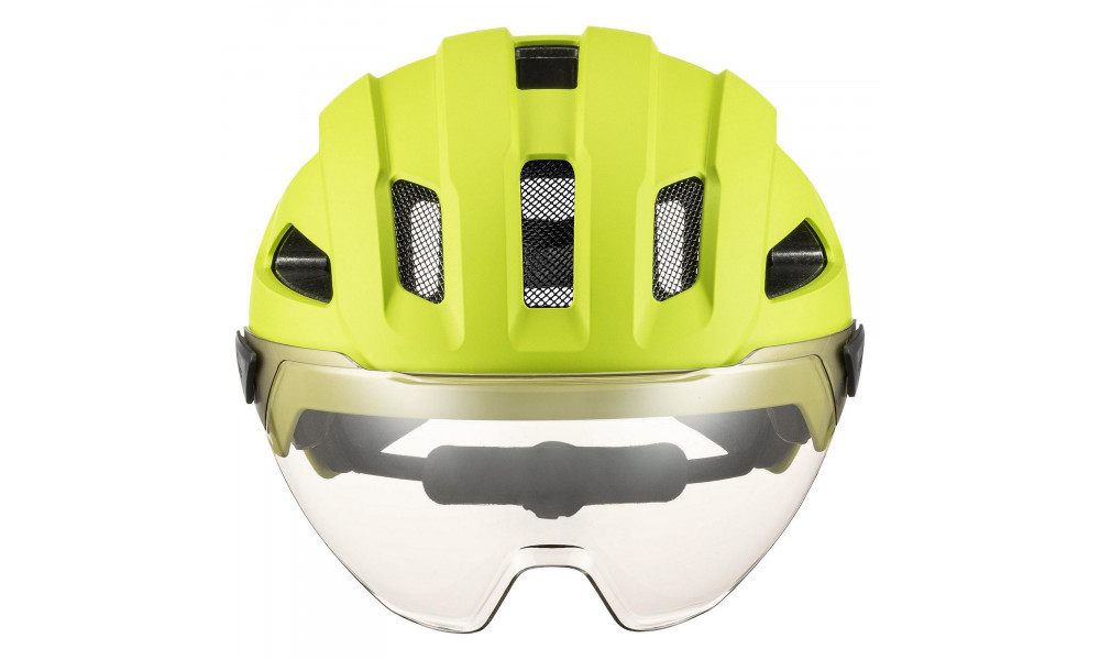 Шлем Uvex stride visor MIPS lime matt - 3