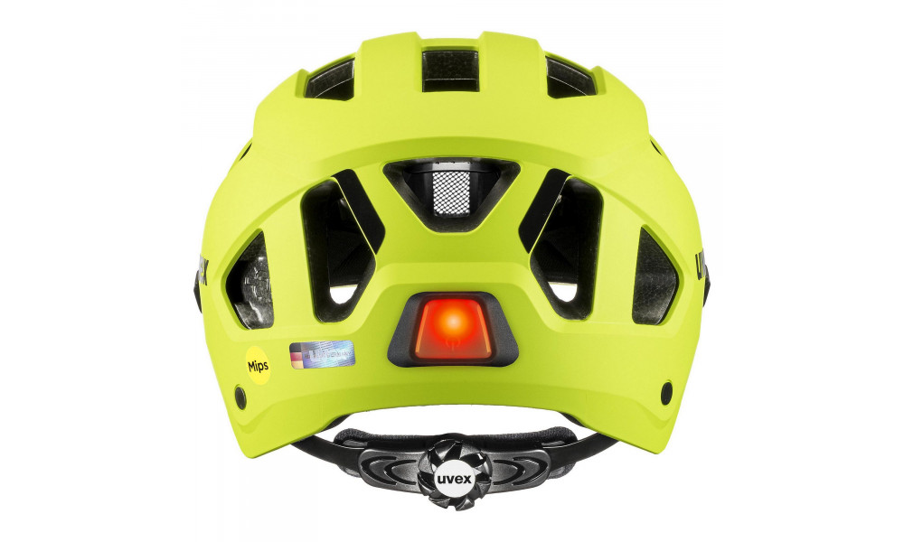 Шлем Uvex stride visor MIPS lime matt - 7