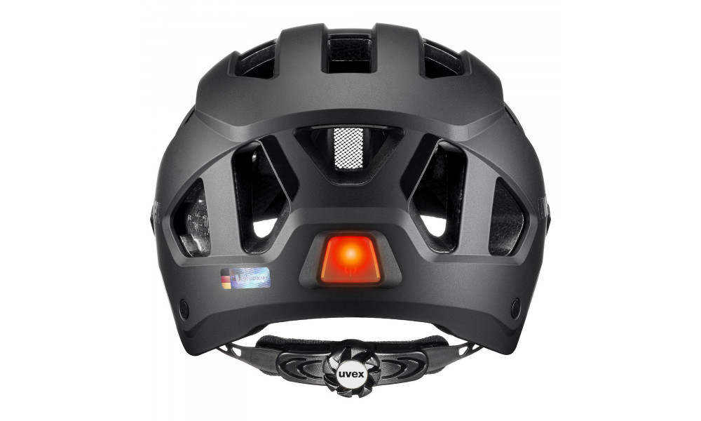 Шлем Uvex stride visor black matt - 7