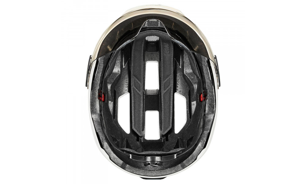 Шлем Uvex stride visor white matt - 5