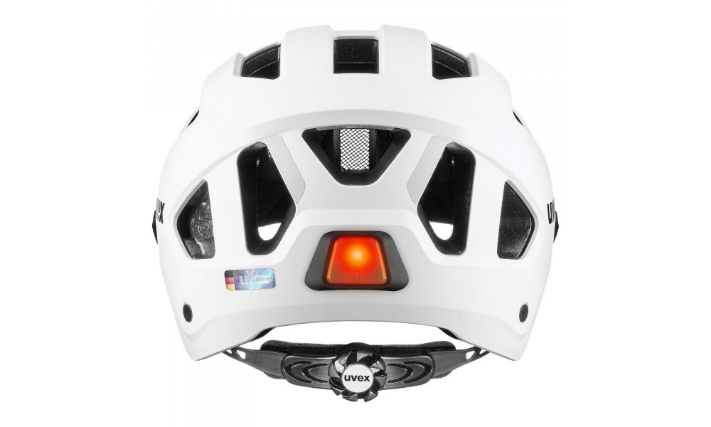 Шлем Uvex stride visor white matt - 7