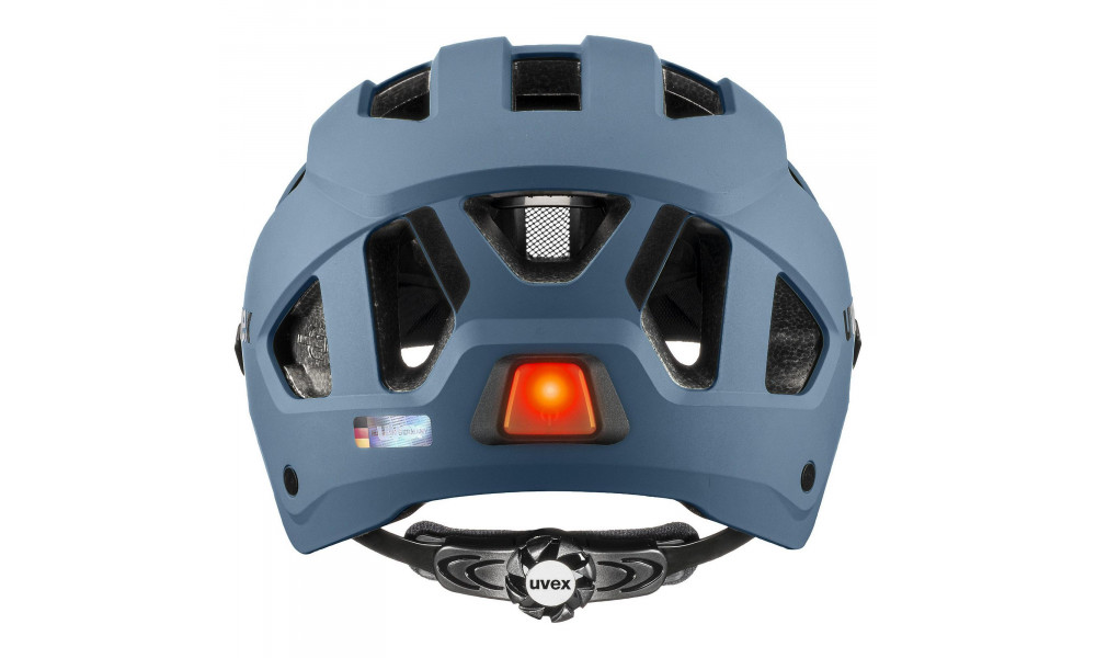 Helmet Uvex stride visor stone blue matt - 7
