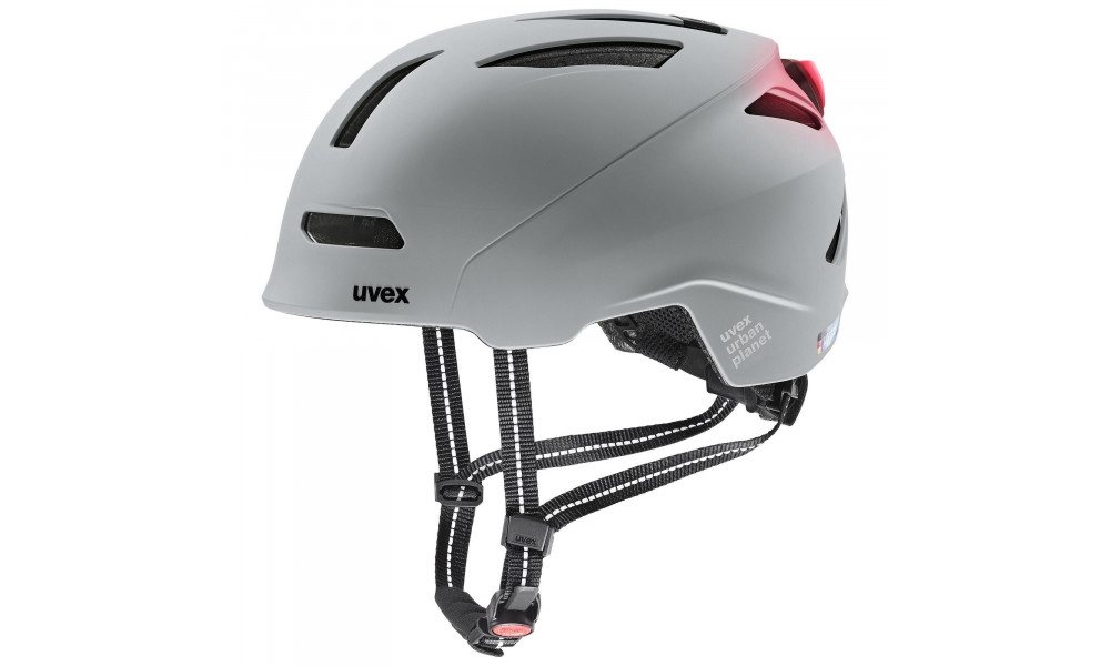 Helmet Uvex urban planet LED rhino matt - 4