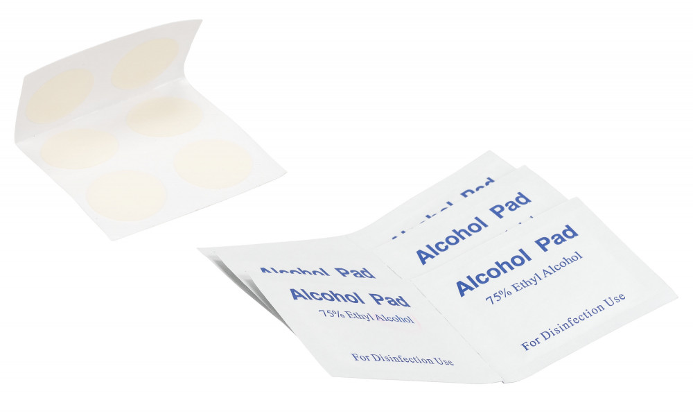 Tube repair set Ontrack TPU 6pcs. Glueless patches + 6pcs. cotton wipes 