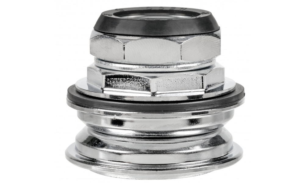 Headset Steel Semi Integrated NECO 1-1/8"x44/50x30, H128N silver 