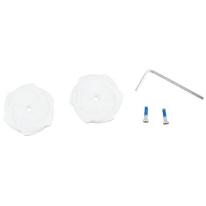 Shoe lacing knob Northwave SLW X-Dial white (2pcs.)