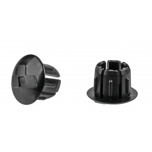 Концевые заглушки руля Cube Roadrace black
