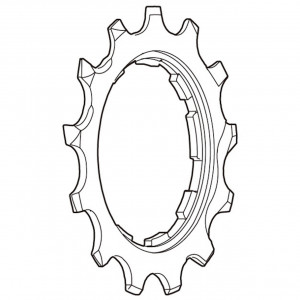 Sprocket Shimano ULTEGRA CS-6800 13T for 12-25T