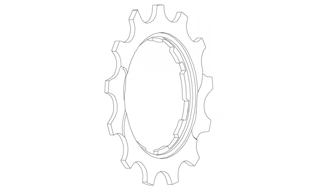 Sprocket Shimano DEORE XT CS-M771 13T 