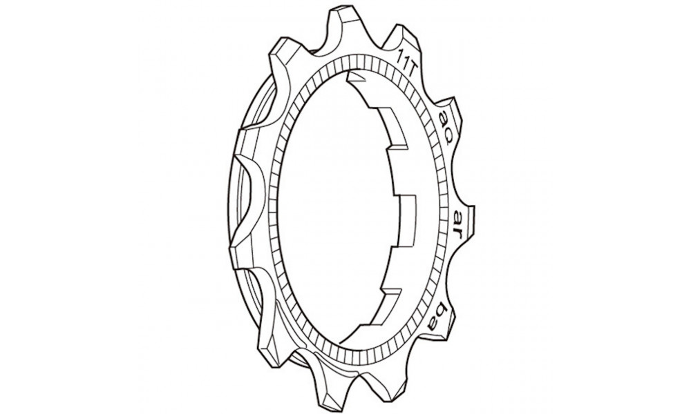 Sprocket Shimano DEORE XT CS-M760 9-speed 11T 