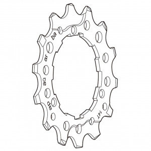 Sprocket Shimano DEORE XT CS-M760 9-speed 14T