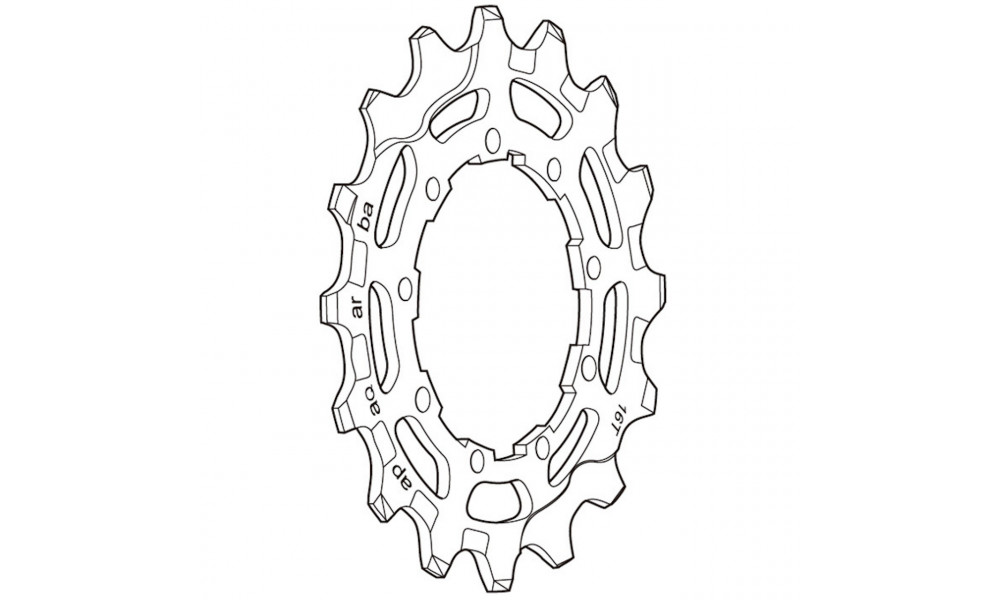 Sprocket Shimano DEORE XT CS-M760 9-speed 16T 