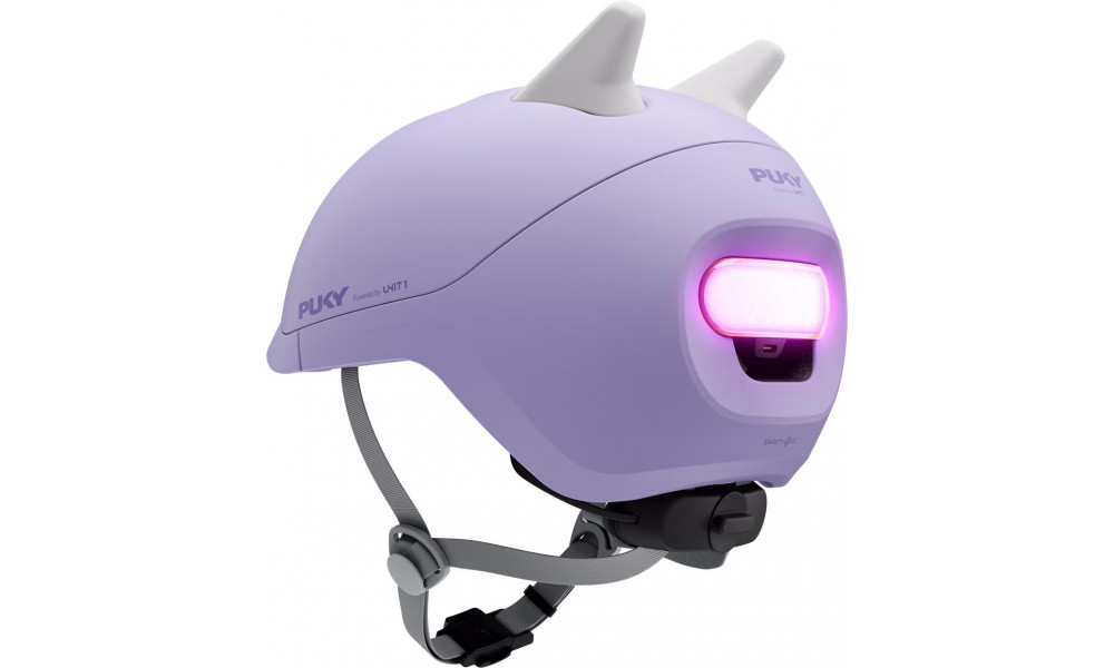 Шлем PUKY Sparky Junior + lamp violet - 2
