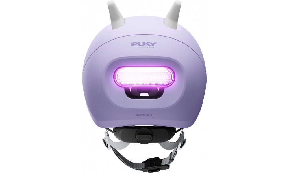 Helmet PUKY Sparky Junior + lamp violet - 3
