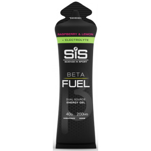 Энергетический гель SiS Beta Fuel + Electrolyte Raspberry & Lemon 60ml