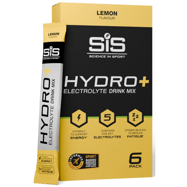 Энергетический порошок для питья SiS GO Hydro+ Lemon 6x4.5g