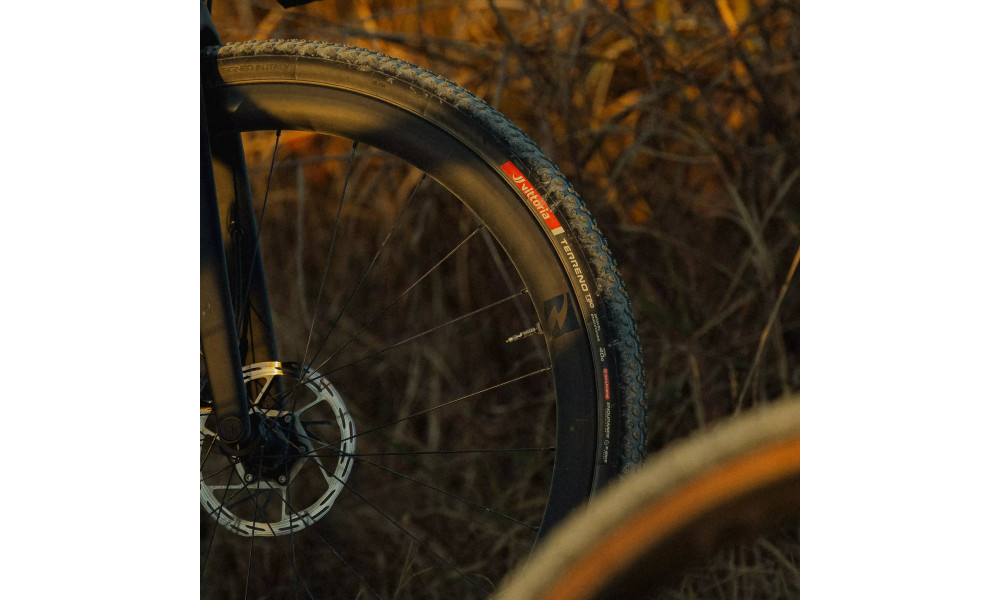 Tire 28" Vittoria Terreno T90 Mud G2.0 TLR Fold 700x38c / 40-622 Gravel Endurance black - 4