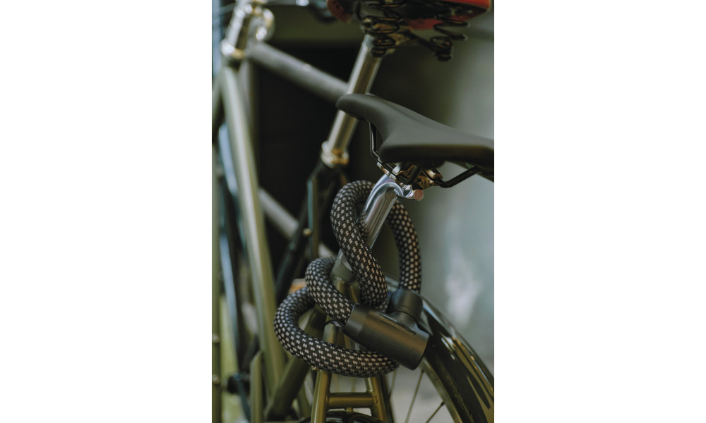 Замок Abus 4004K/85 black Yarnit - 3