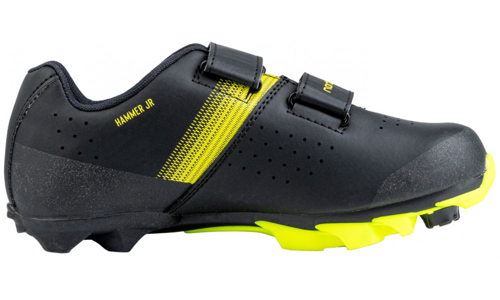 Cycling shoes Northwave Hammer Junior MTB XC black-yellow fluo - 3