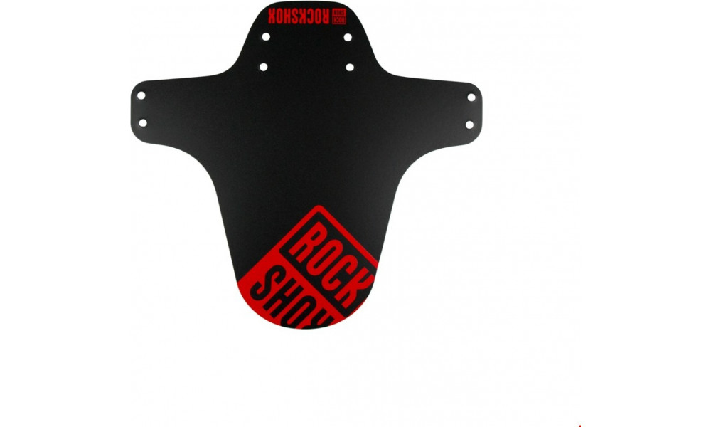 ????? ???????? Rockshox MTB black with BoXXer red print 
