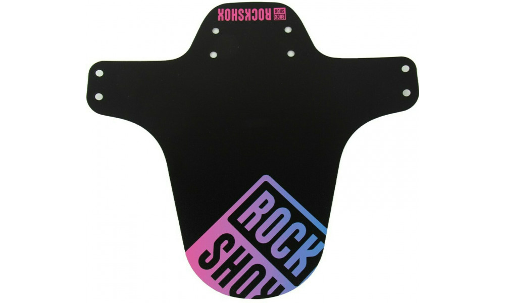 Mudguard front Rockshox MTB pinkblue fade 