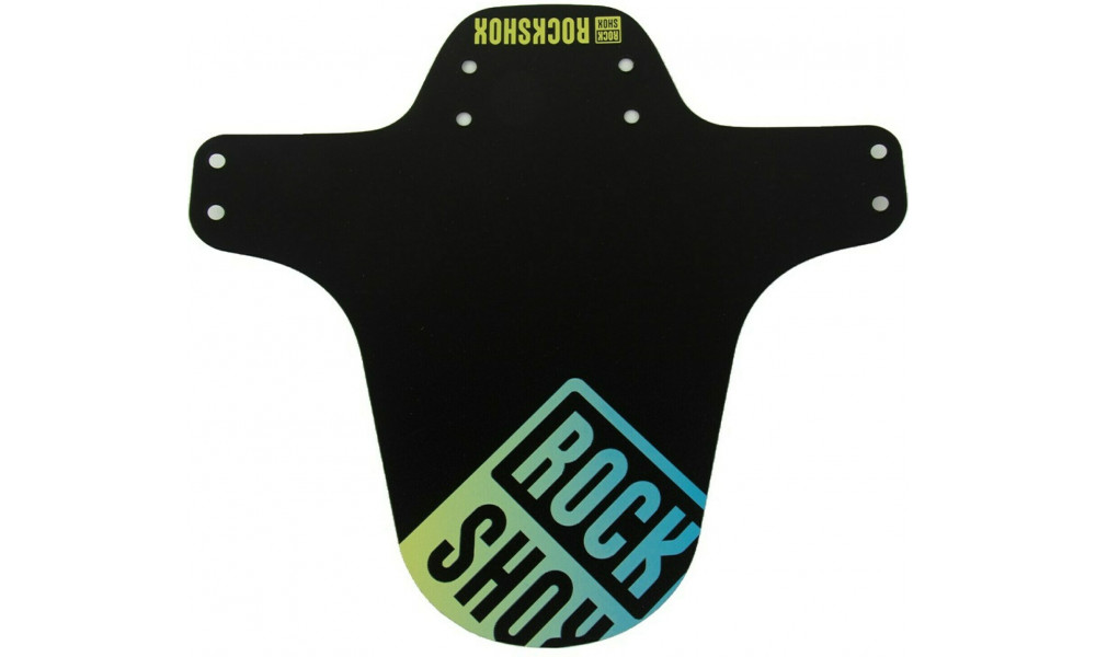 Mudguard front Rockshox MTB blacky-ellow-blue fade 