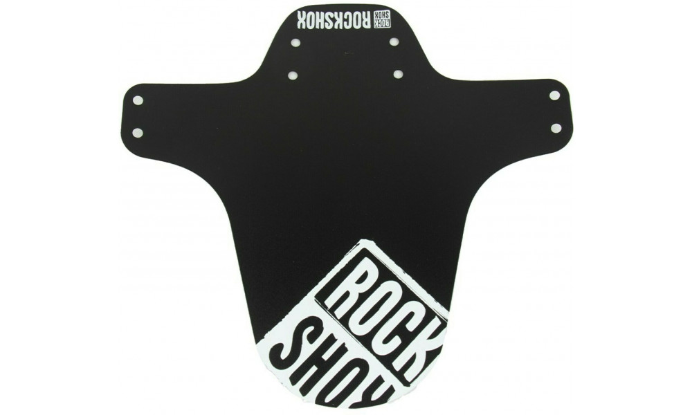 Mudguard front Rockshox MTB black-distressed white 