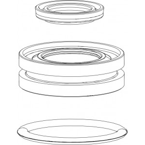 Запчасть ремонта вилки Rockshox rebound seal head Motion Control 12.5/32mm