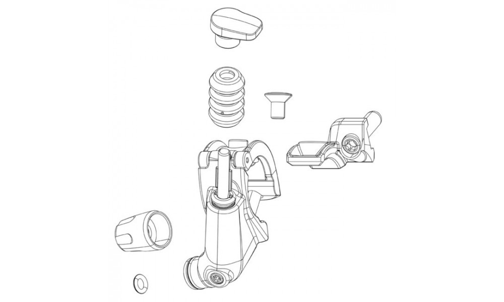 Комплект ремонта вилки Rockshox XLoc Full Sprint Lever 