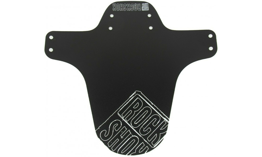 Mudguard front Rockshox MTB black-distressed white 