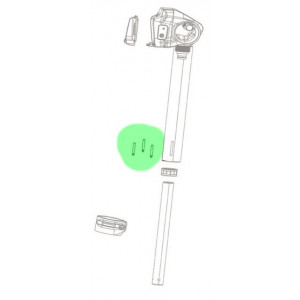 Ремонтный комплект подседельного штыря Rockshox brass keys Size 3 Reverb A1/B1/Reverb AXS 202