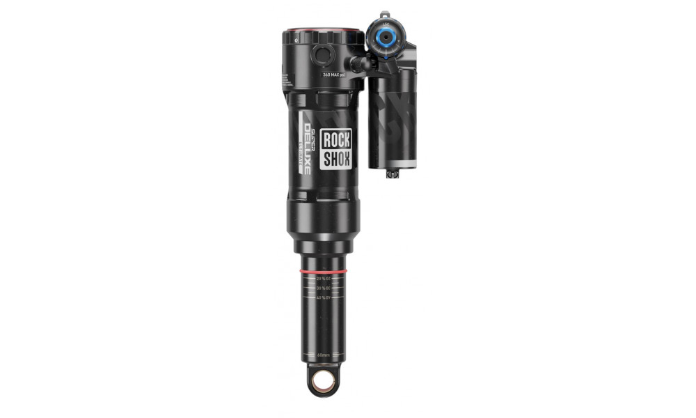 ?????? a?????????? Rockshox Super Deluxe Air Ult 165x45mm LinearAir 2 Tokens Reb/Low Comp 320lb - 2
