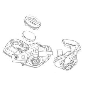 ??????????? ???????? ???????????? ??????? SRAM mounting eTap AXS Wireless Blip