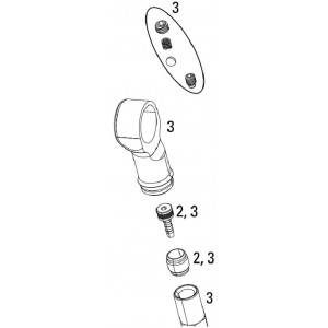Комплект ремонта заднего амортизатора Rockshox Banjo barb Monarch XX 2014-2017