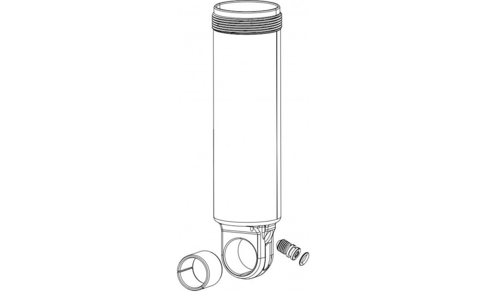 ???????? ??????? ??????? ???????????? Rockshox damper body Monarch 200x57mm IFP 