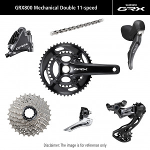 Groupset Shimano GRX 810 172.5mm 11-speed 48x31T