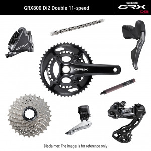 Groupset Shimano GRX Di2 810 11-speed 172.5mm 48x31T