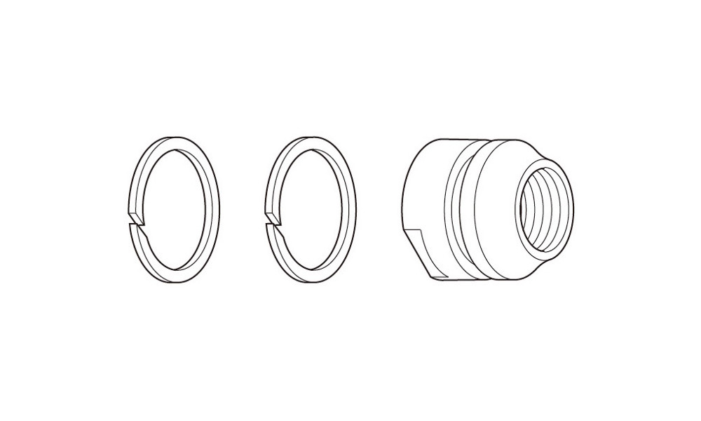Конус задней втулки Shimano FH-M452 left 