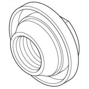 Front hub cone Shimano HB-MC10 with dust cover