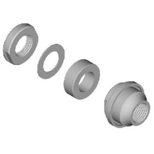 Конус, шайба и гайка втулки Shimano FH-M629 left hand