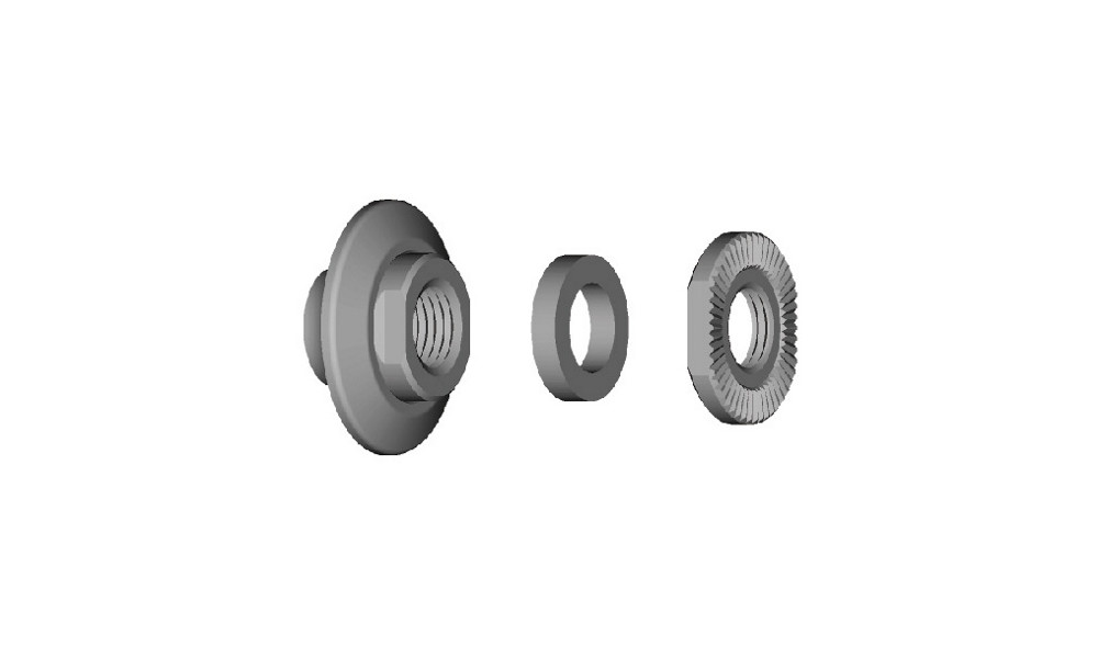 Lock nut unit Shimano HB-4500 