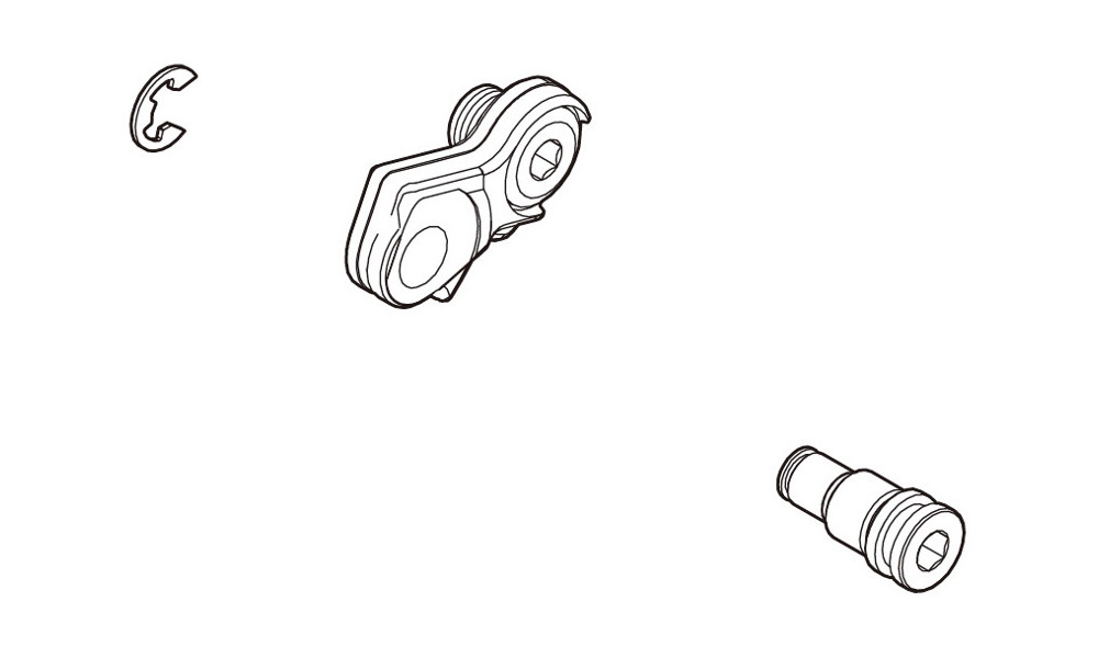 Винт заднего переключателя Shimano for RD-M781 with fitting parts 