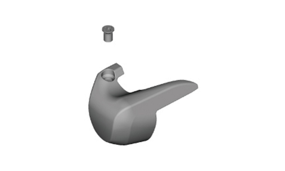 Name plate Shimano ULTEGRA ST-R8020 left with fixing screw 