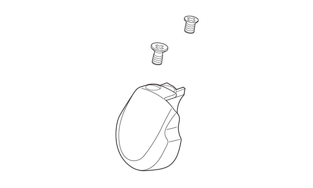 Крышка ручки Shimano ULTEGRA ST-6800 right with fixing screw 