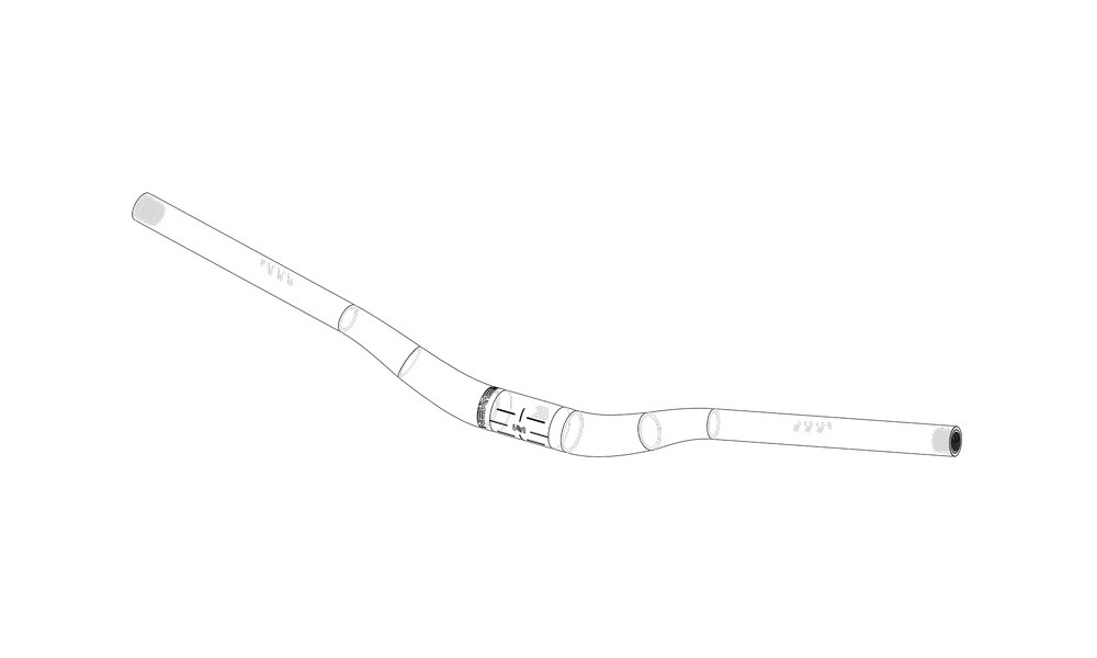 Руль NEWMEN Beskar Alu 350.40 760-810mm VGS 
