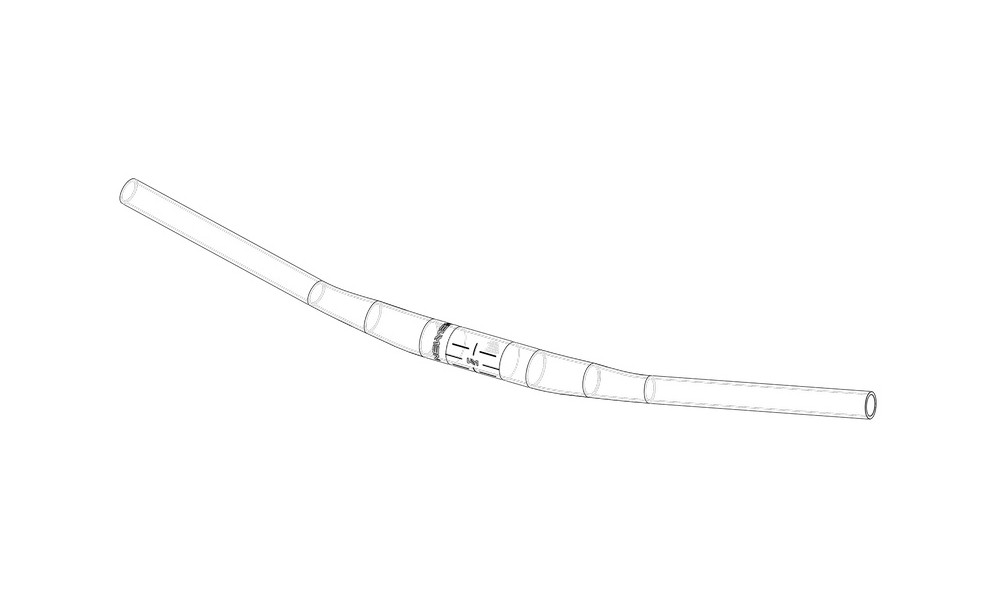 Handlebar NEWMEN Phase Carbon 318.10 760mm 