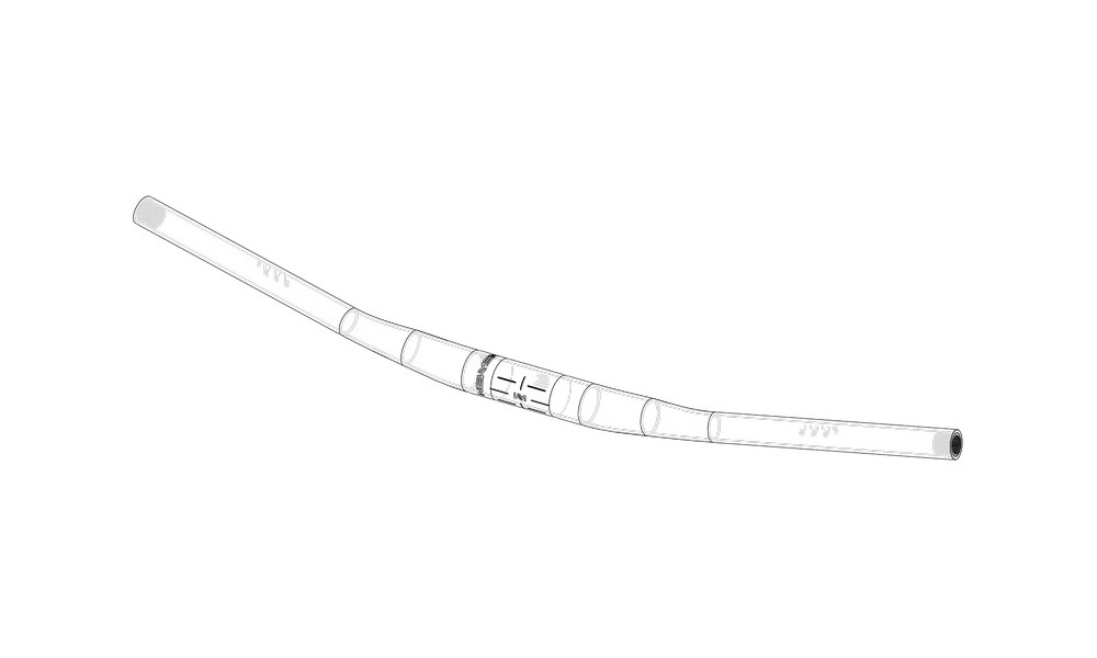 Handlebar NEWMEN Phase Carbon 318.10 710-760mm VGS 