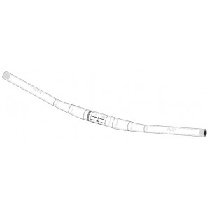 Руль NEWMEN Phase Carbon 350.10 710-760mm VGS