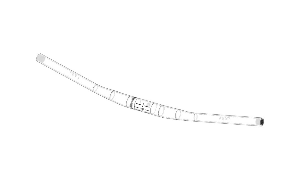 Руль NEWMEN Phase Carbon 350.10 710-760mm VGS 